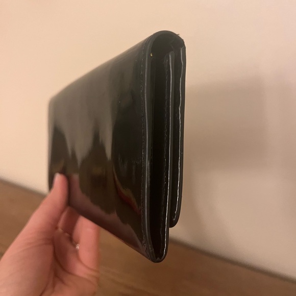 Salvatore Ferragamo Vintage Leather Wallet Gangini Black - Picture 3 of 13